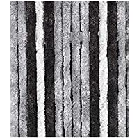 Brunner FRA501047 Cortina de felpilla- Gris-Antracita-Negro